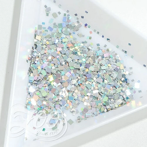 1238 Конфетти "Жирафики" серебро, 2 гр