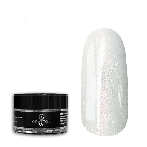 Gratto Camouflage White Glow 06, 15 мл