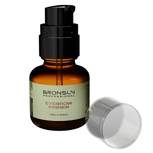 BRONSUN Праймер-обезжириватель для бровей MUSC&VANILLA, 50 мл