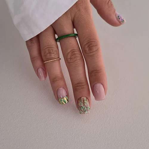 LRC Слайдер Foil Colour Gold-129