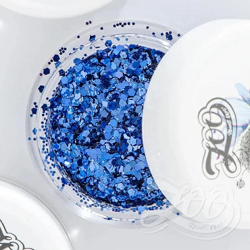 1393 Шестигранники микс "Диско соты", 2 гр