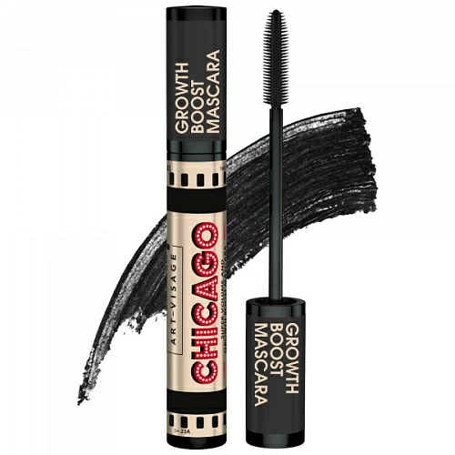 AV Тушь для ресниц CHICAGO активатор роста (черная)