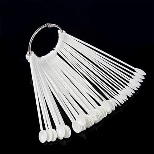 Палитра-веер "Ложечка" матовая, 100 шт