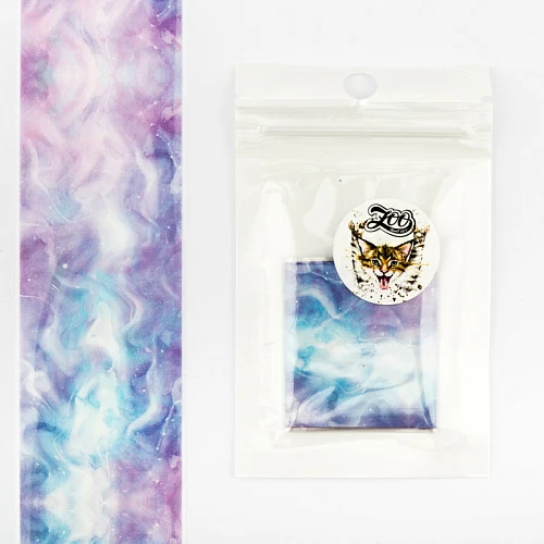 1489 Фольга переводная "Космос"