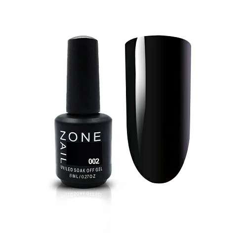 Гель-лак OneNail Classic #002 Черный, 8 мл