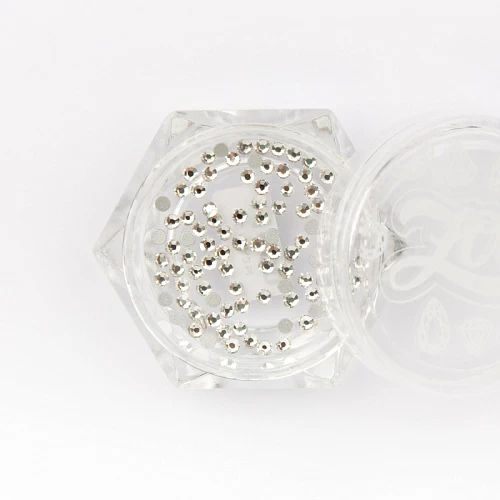 1080 Стразы стеклянные прозрачные SS4 (1,5 мм), 100 шт