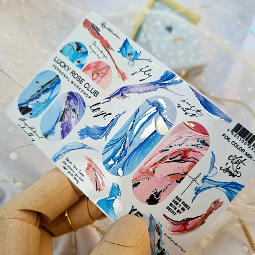 LRC Слайдер Foil Colour MIX - 158