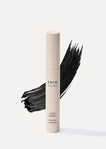 SHIK Термотушь для ресниц Lash Adept Thermo Mascsra Black, черная