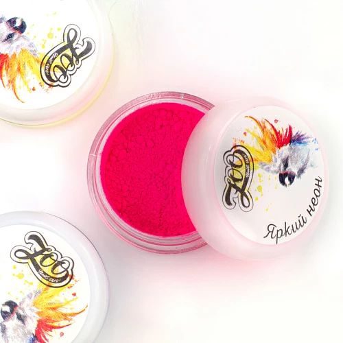 1608 Пигмент "Яркий неон", 1 гр светло-розовый