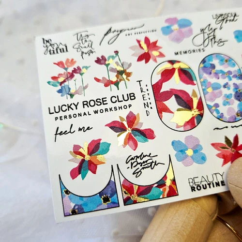LRC Слайдер Foil Colour Gold - 162
