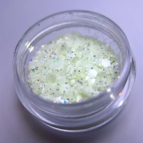 1740 Шестигрнники микс "Крылья феи" флуоресцентные, 2 гр