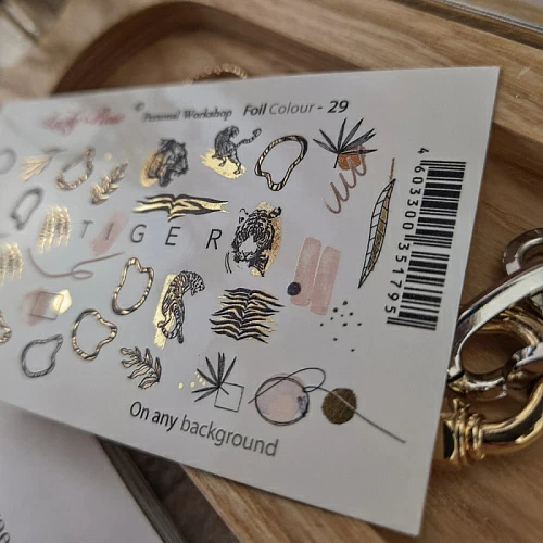 LRC Слайдер Foil Colour Gold-29