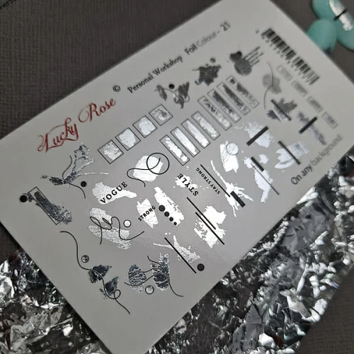 LRC Слайдер Foil Colour Silver-21