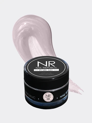 NR Гель для моделирования Pearl №240, 15 гр