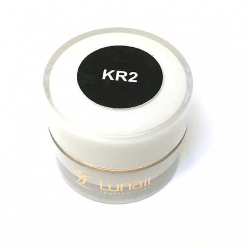 Гель-краска черная "KR2" (без липкого слоя), 5 мл