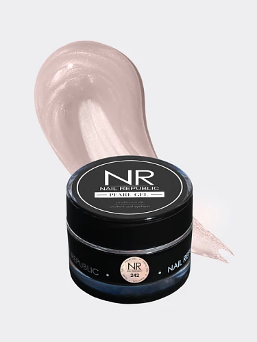 NR Гель для моделирования Pearl №242, 15 гр
