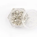 1085 Стразы стеклянные прозрачные SS16 (4 мм), 100 шт