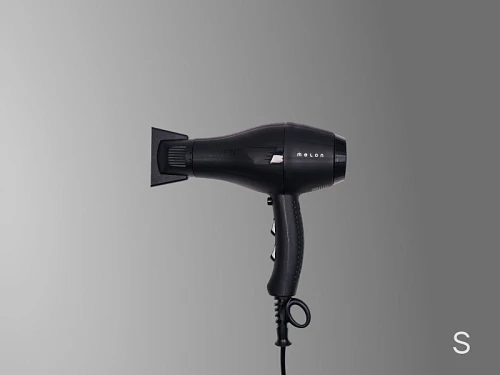 Фен для волос VIXEN1 компакт, чёрный матовый (2000W)