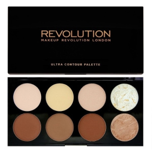 Палетка для лица: бронзеры и хайлайтеры ULTRA CONTOUR PALET