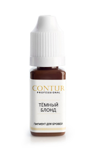 CONTUR Пигмент для бровей "Темный блонд", 10 мл
