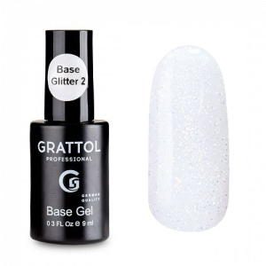 Grattol Rubber Base Glitter 2