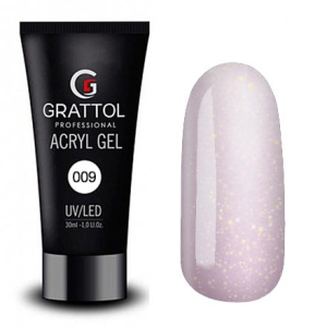 Grattol Acryl Gel 09 Glitter