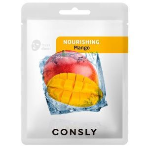 Consly Маска тканевая питательная с экстрактом манго, 20 мл