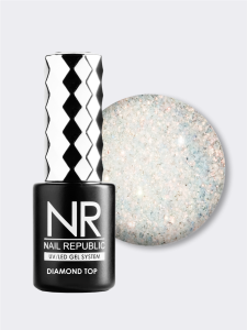 Топ NR DIAMOND TOP №4 с шиммером, 10 мл
