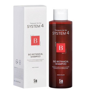 System 4 Биоботанический шампунь против выпадения и для стимуляции волос, 250 мл