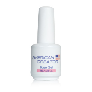 Камуфлирующая база American Creator Base Gel Heartful, 15 мл