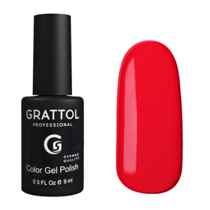 Grattol Color Gel Polish GTC083 Pure Red
