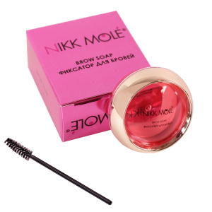 NIKK MOLE Фиксатор для бровей Brow Soap (Клубника)