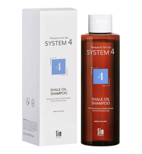 System 4 Терапевтический шампунь №4 для очень жирной и чувствительной кожи головы, 250 мл