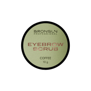 BRONSUN Скраб кофейный для бровей, 10 г