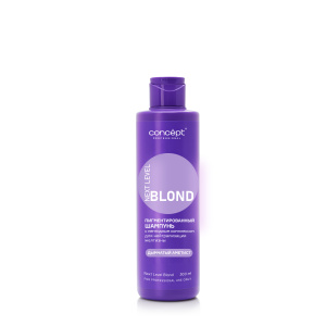 Шампунь для нейтрализации желтизны с пептидным комплексом NEXT LEVEL BLOND Дымчатый Аметист, 300 мл