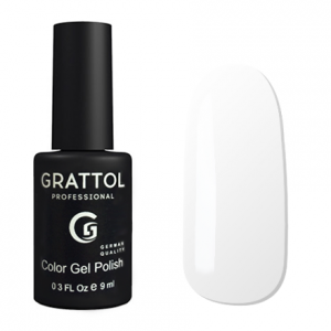 Grattol Color Gel Polish GTC001 White