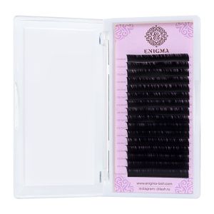 Sale! Черные ресницы Enigma 0,12/C+/12  mm (16 линий)