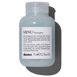 MINU Защитный шампунь для сохранения косметического цвета волос, 75 мл