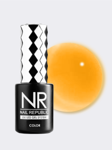 Гель-лак витраж NR-563 апельсиновый, 10 мл