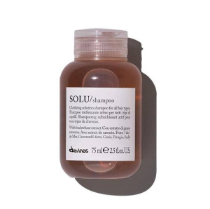 SOLU Активно освежающий шампунь для глубокого очищения волос, 75 мл