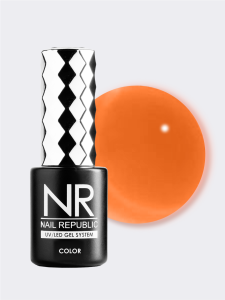 Гель-лак витраж NR-562 оранжевый, 10 мл