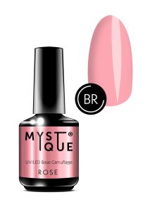 Камуфлирующее базовое покрытие Mystique &quot;Rose&quot;, 15 мл