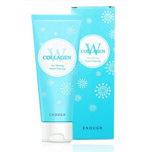 ENOUGH Очищающая пенка с морским коллагеном W Collagen Pure Shining Foam Cleansing, 100 мл