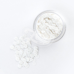 1287 Камифубуки 3 мм белые, 1 гр