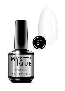 Финишное покрыти c ЛС Mystique &quot;Sticky Top&quot;, 15 мл