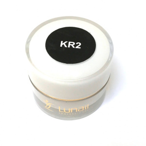 Гель-краска черная "KR2" (без липкого слоя), 5 мл