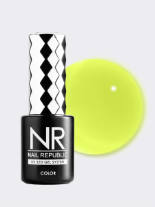 Гель-лак витраж NR-564 желто-зеленый, 10 мл