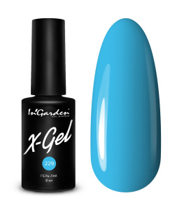 Гель-лак X-Gel №229 Голубая свежесть