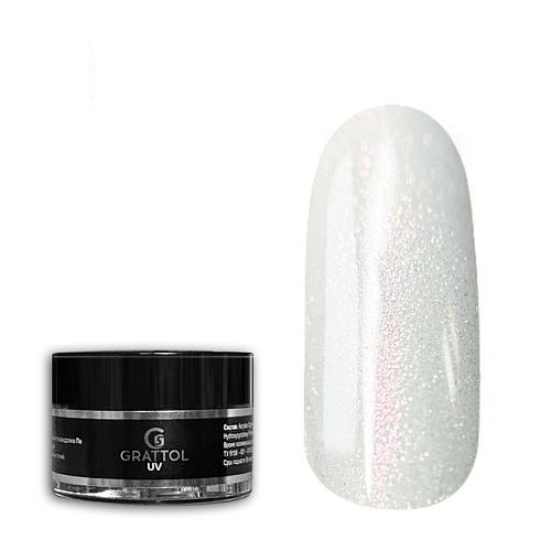 Gratto Camouflage White Glow 06, 15 мл
