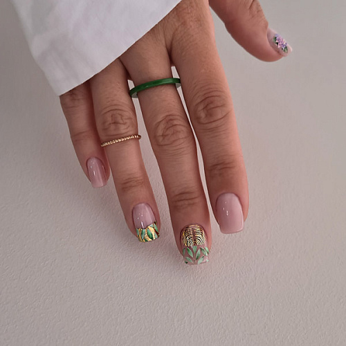 LRC Слайдер Foil Colour Gold-129